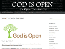 Tablet Screenshot of godisopen.com